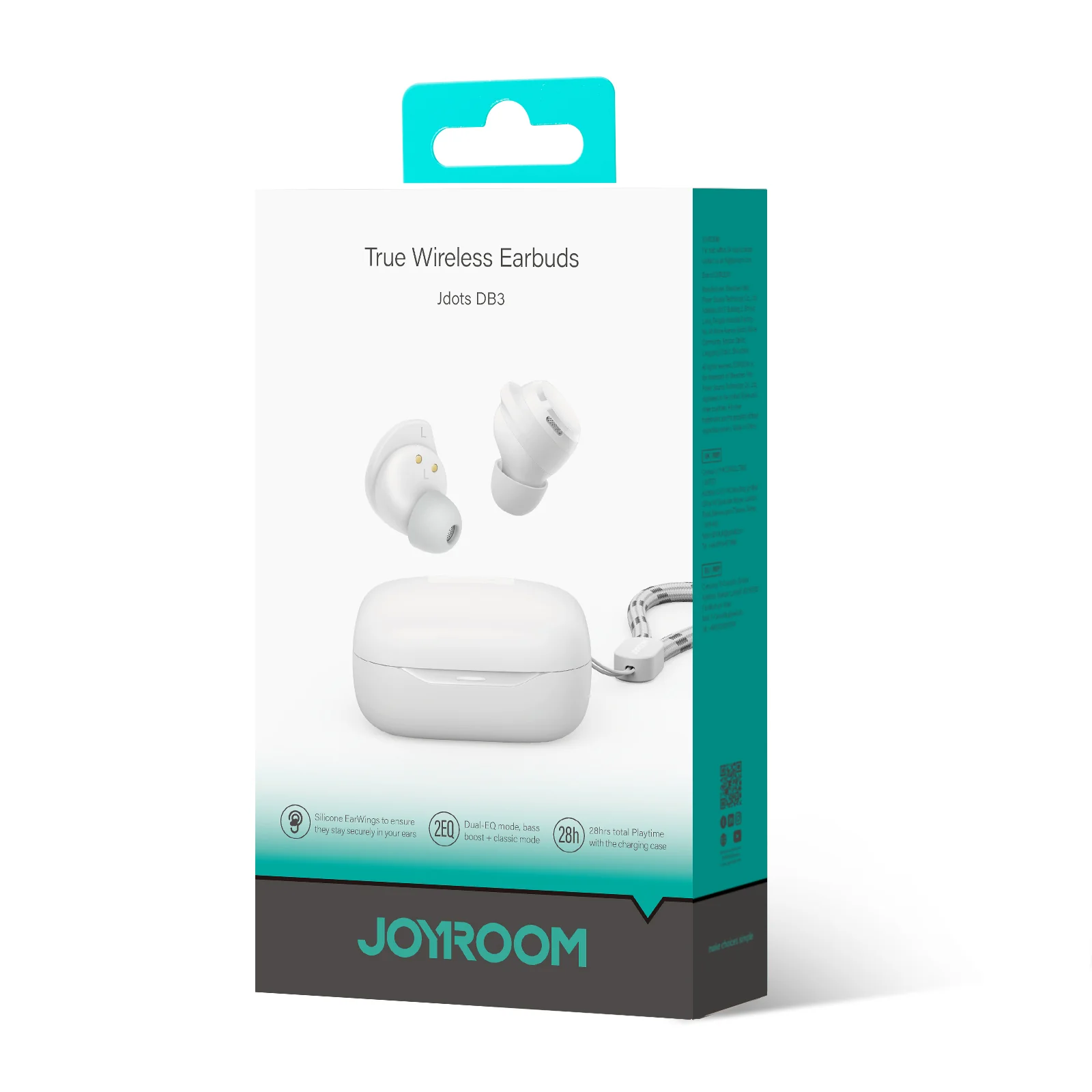 Joyroom Jdots Series JR-DB3 True Wireless Earbuds - White Joyroom Jdots Series JR-DB3 True Wireless Earbuds - White